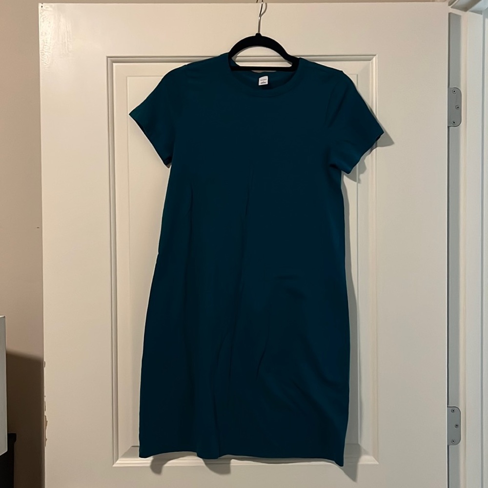 Teal Old Navy T shirt Dress